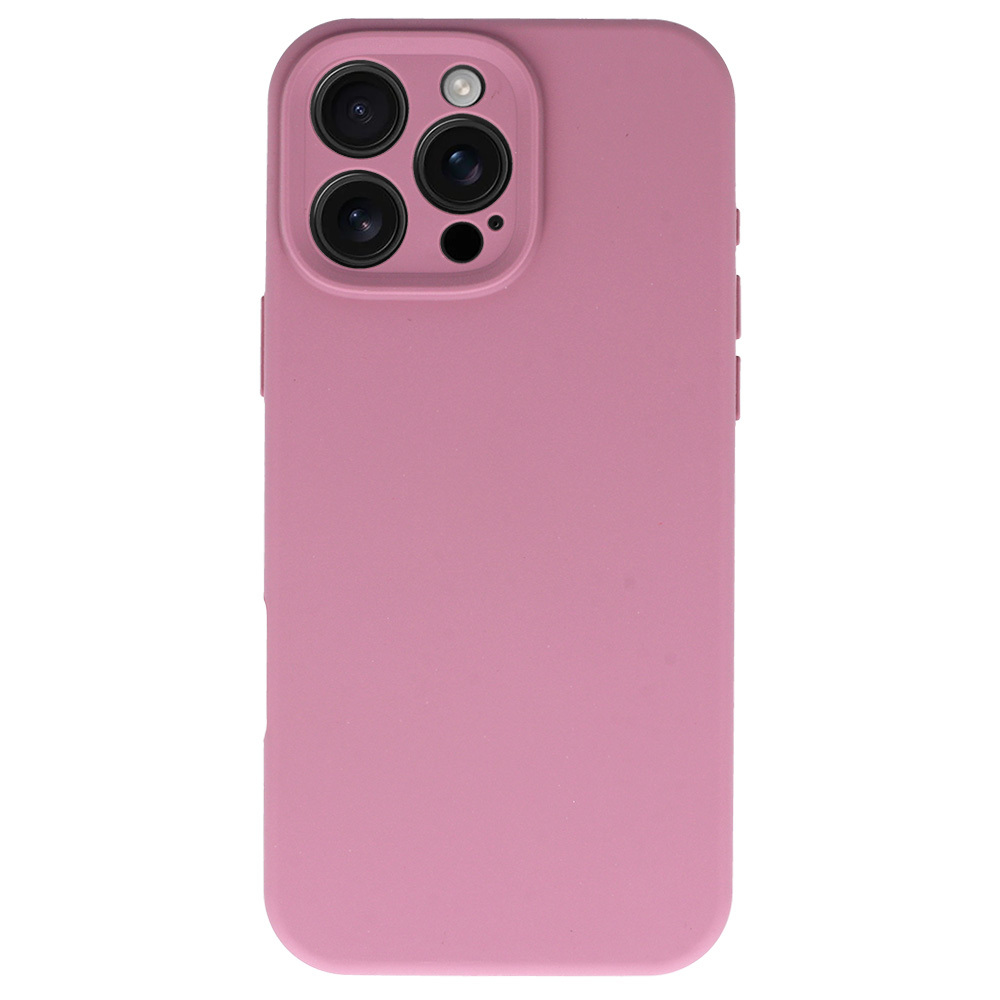 Levně Zadní kryt Silicone Lite na iPhone 16 Pro heather