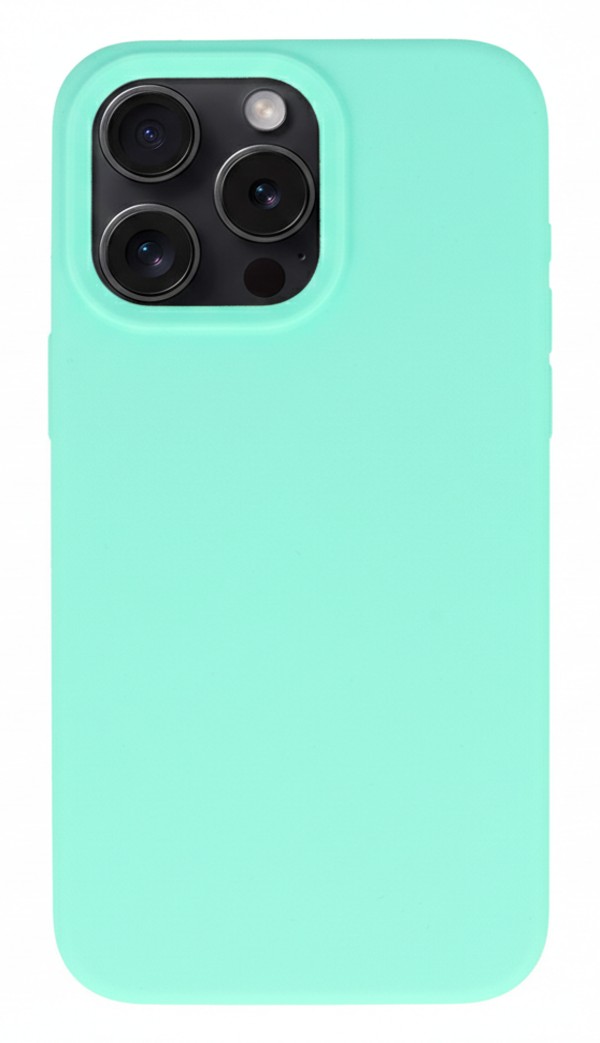Levně Zadní kryt Silicone Lite na iPhone 16 Pro Max mint