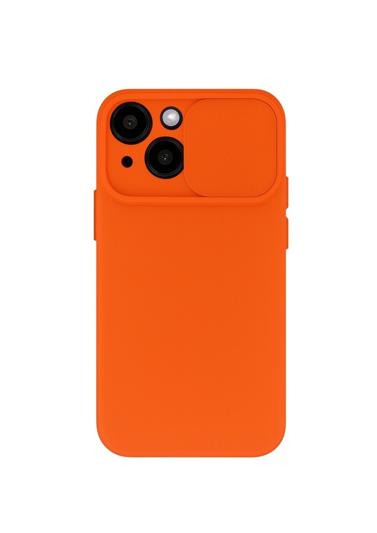 Levně Camshield Soft pro Iphone 13 Orange
