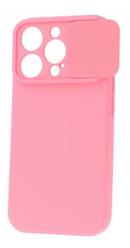 Zadní kryt Camshield Soft na iPhone 16 Pro světle růžový