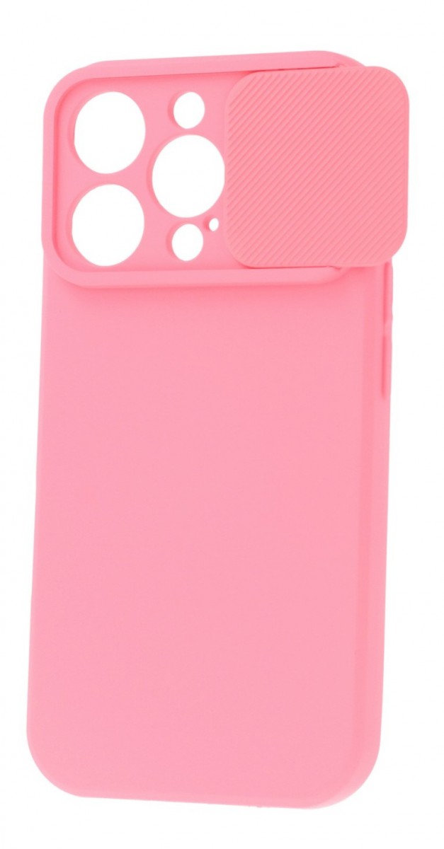 Zadní kryt Camshield Soft na iPhone 16 Pro světle růžový