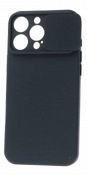 Zadní kryt Camshield Soft na iPhone 16 Pro Max černý