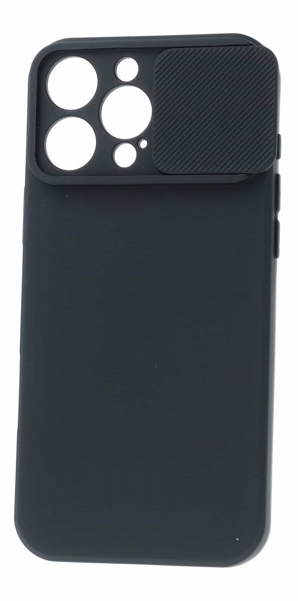 Zadní kryt Camshield Soft na iPhone 16 Pro Max černý