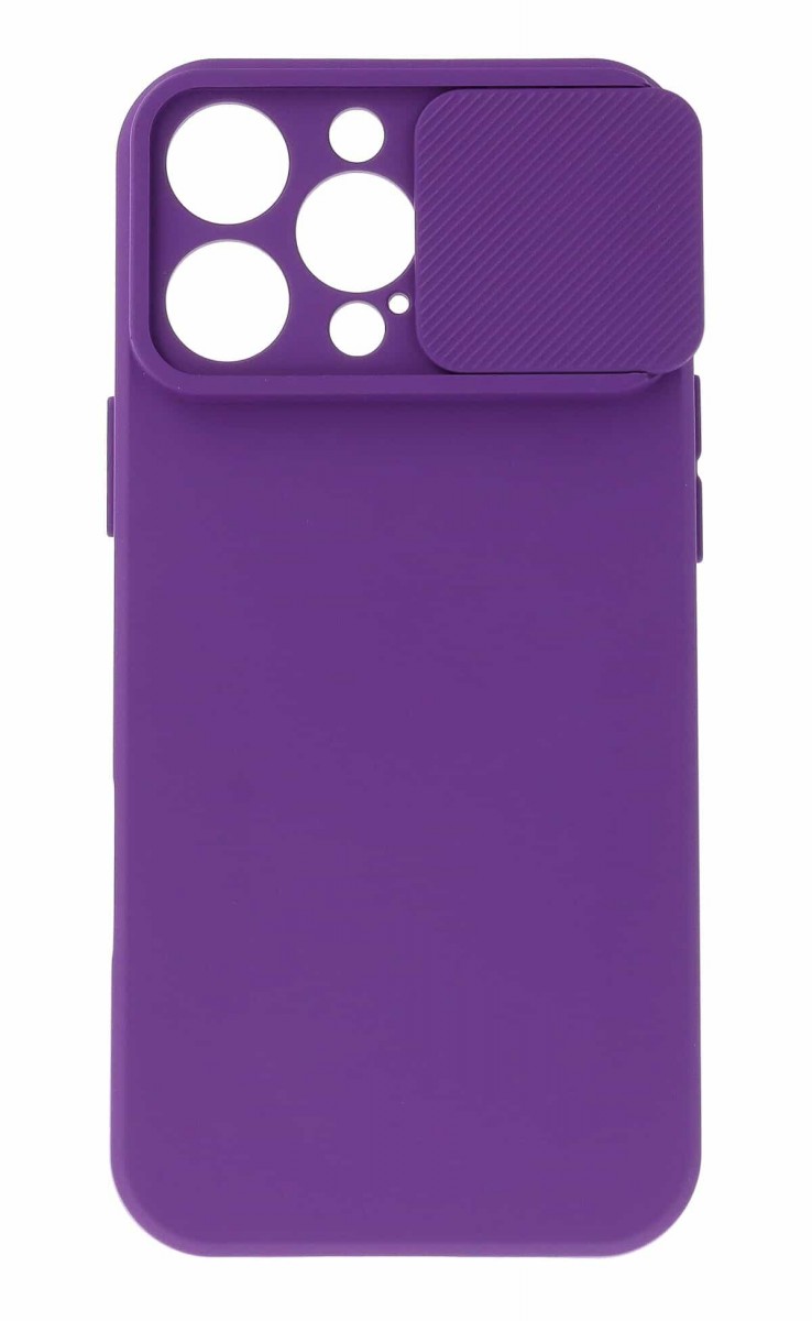 Zadní kryt Camshield Soft na iPhone 16 Pro Max fialový