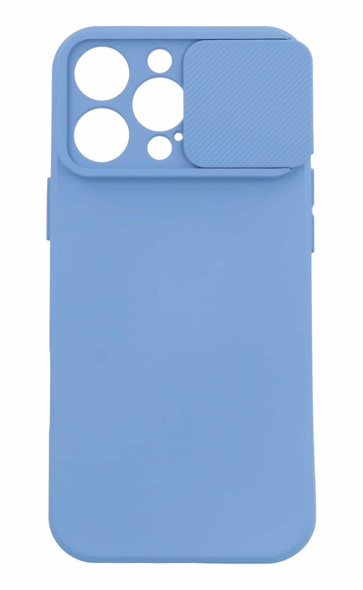Levně Zadní kryt Camshield Soft na iPhone 16 Pro Max světle modrý