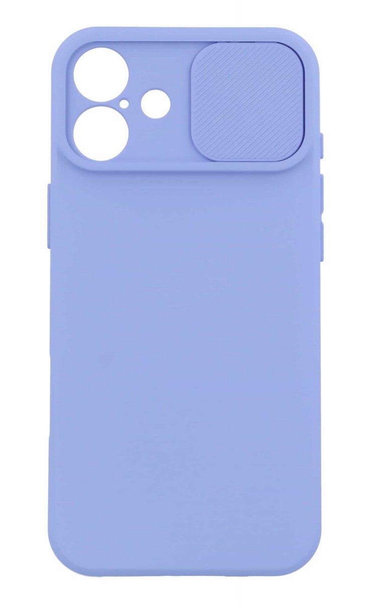 Levně Zadní kryt Camshield Soft na iPhone 16 Plus světle fialový