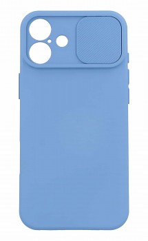 Zadní kryt Camshield Soft na iPhone 16 Plus světle modrý