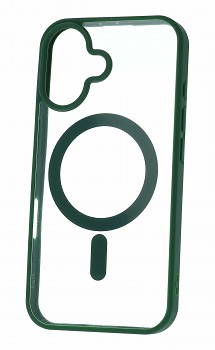 Zadní kryt Acrylic Color MagSafe pro iPhone 16 zelený