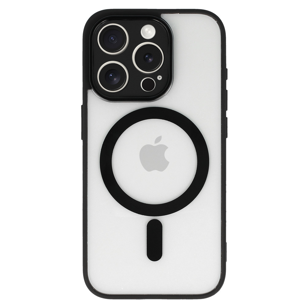 Levně Zadní kryt Acrylic Color MagSafe pro iPhone 16 Pro Max černý