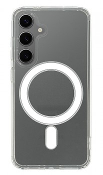 Zadní kryt Acrylic Magsafe pro Samsung S24 FE transparentní
