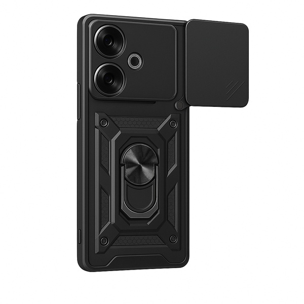 Ultra odolný zadní kryt Armor Lens pro Xiaomi Redmi 13 černý