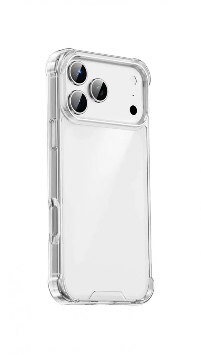 Levně Odolný kryt pro iPhone 17 Pro Max průhledný