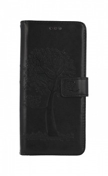 Knížkové pouzdro na Realme 8 5G Černý strom sovičky