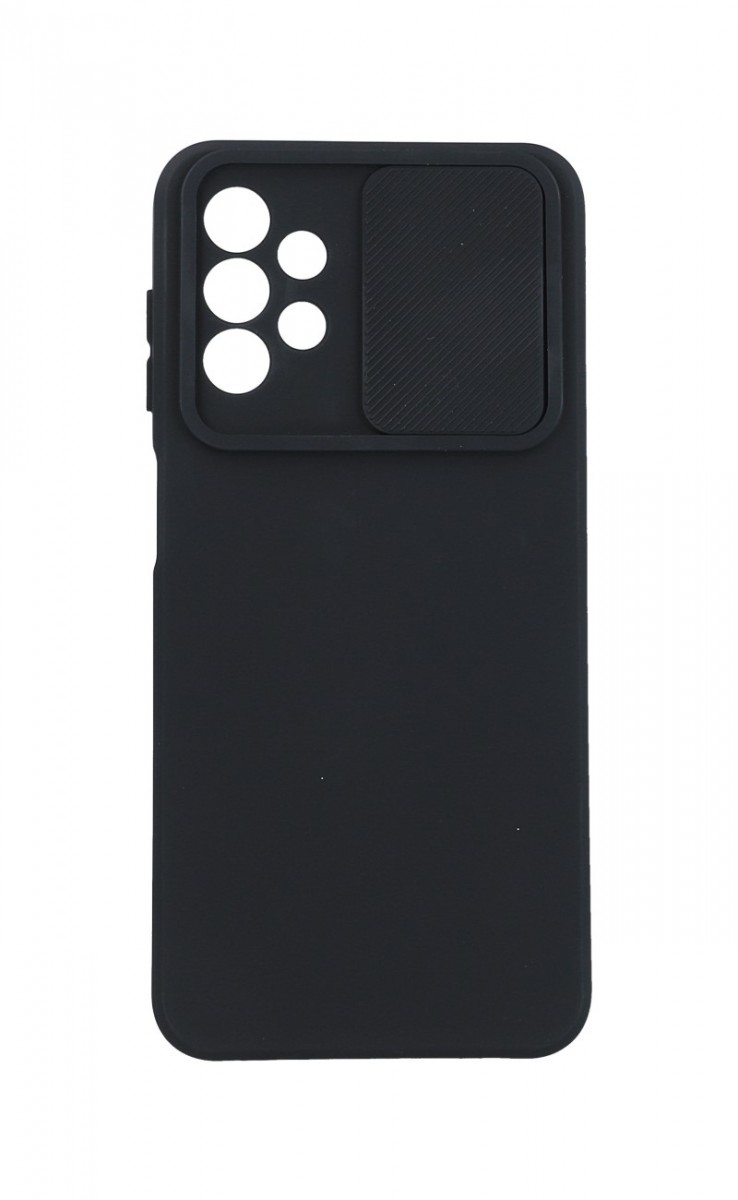 Levně Kryt TopQ Lens Samsung A13 černý 90609 (pouzdro neboli obal na mobil Samsung A13)