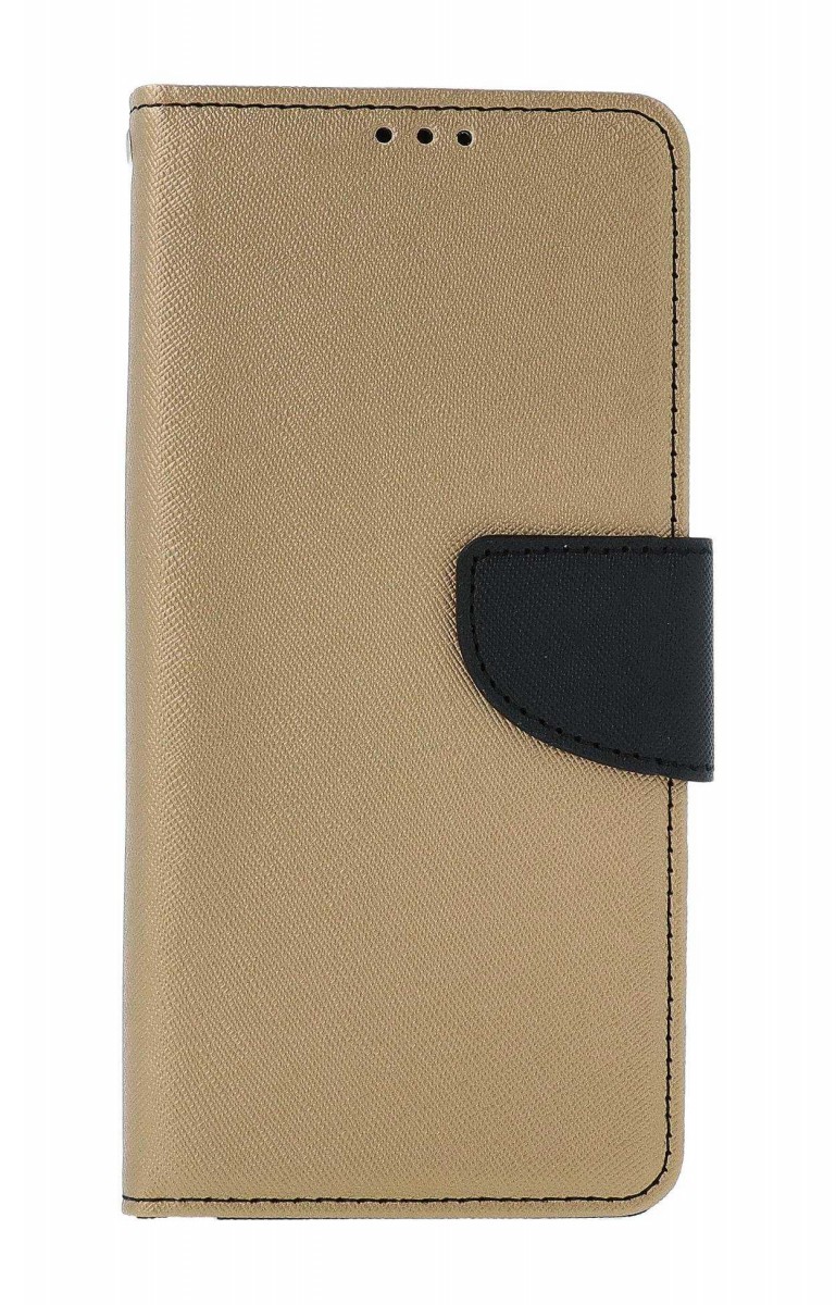 Pouzdro TopQ Xiaomi Redmi Note 13 Pro knížkové zlaté 130642 (kryt neboli obal Xiaomi Redmi Note 13 Pro)