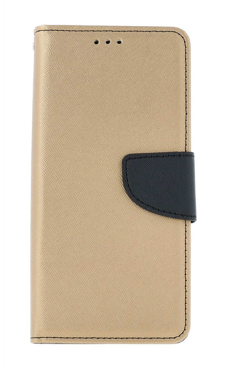 Levně Pouzdro TopQ Xiaomi Redmi Note 13 knížkové zlaté 130649 (kryt neboli obal Xiaomi Redmi Note 13)