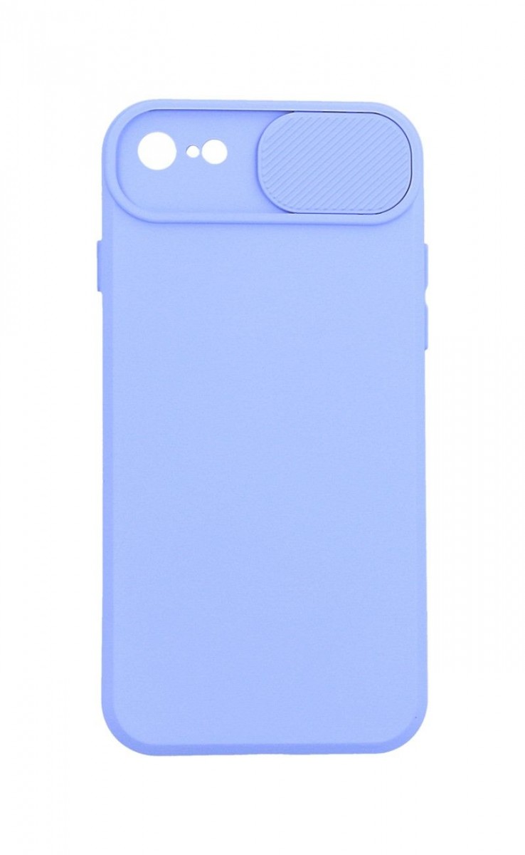 Zadní kryt Lens na iPhone SE 2022 fialový