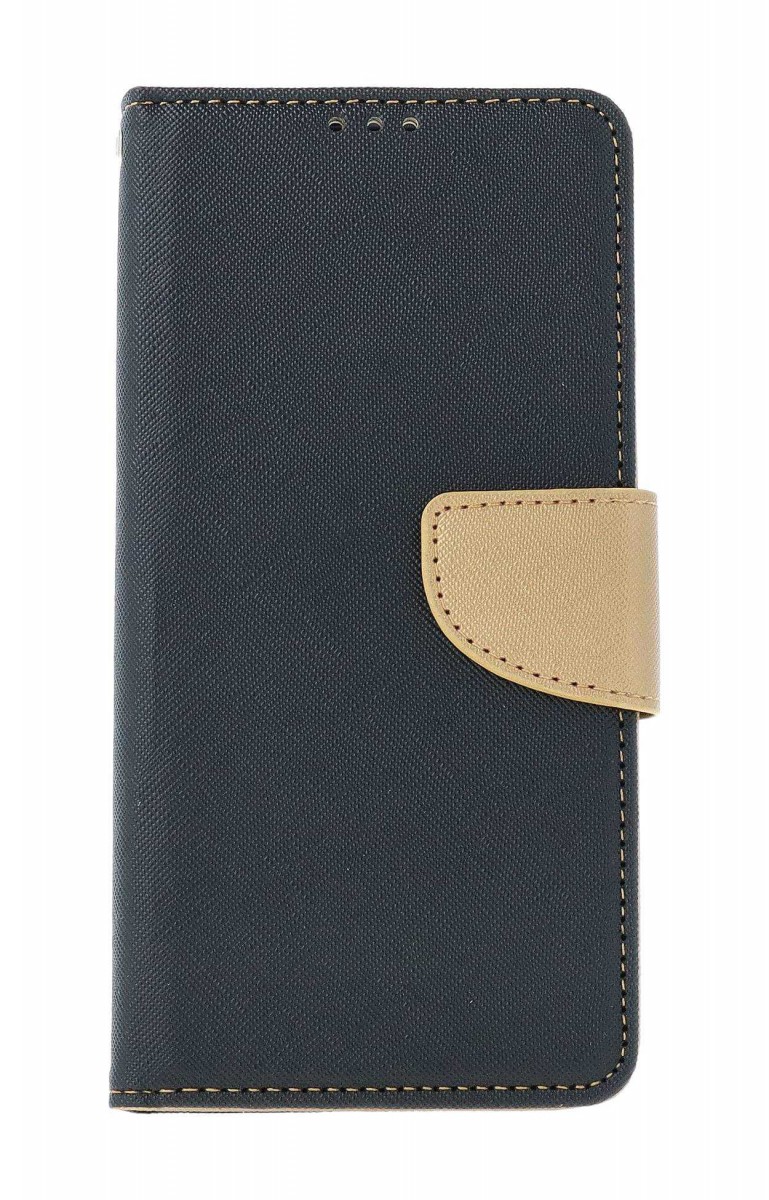 Pouzdro TopQ Xiaomi Redmi Note 13 Pro 5G knížkové černo-zlaté 130652