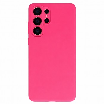Zadní kryt Silicone Lite pro Samsung Galaxy S26 Ultra fuchsiový