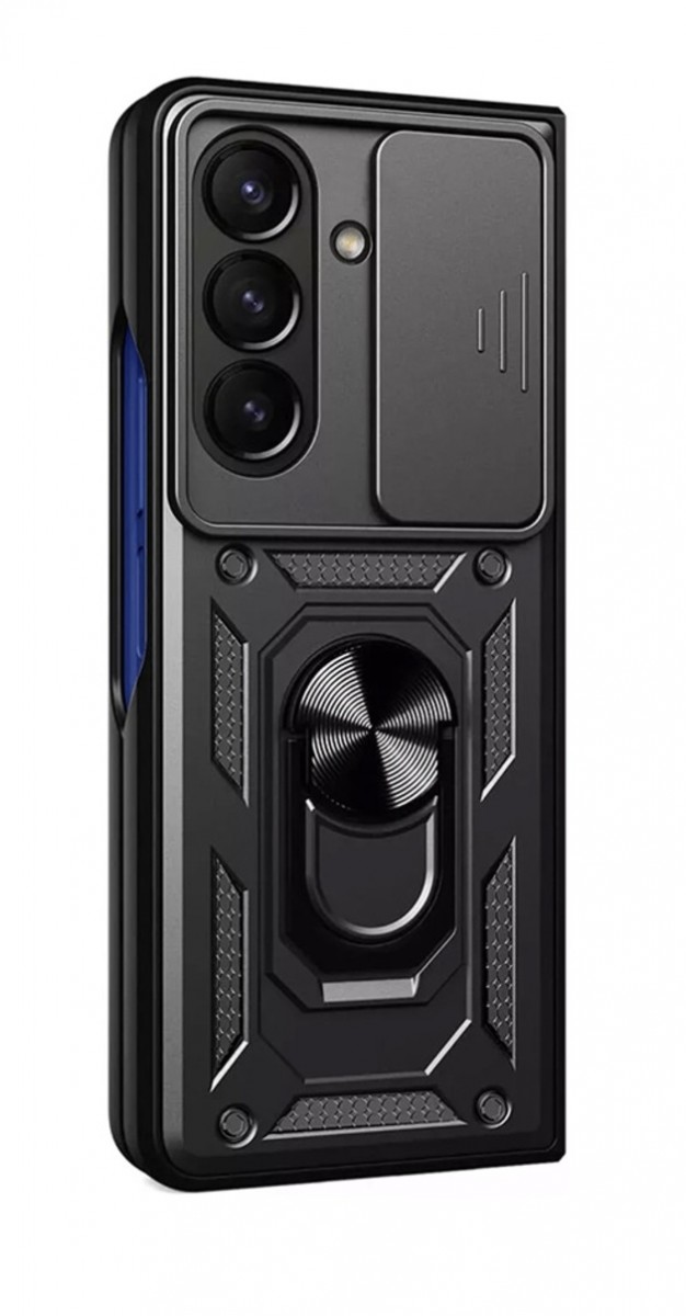 Levně Ultra odolný zadní kryt Armor Lens pro Samsung Galaxy Z Fold 7 černý