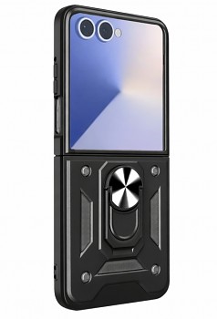 Ultra odolný zadní kryt Armor Lens pro Samsung Galaxy Z Flip 7 černý