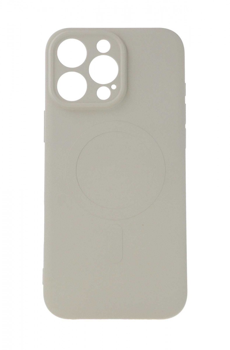 Zadní kryt na iPhone 16 Pro Max s MagSafe béžový