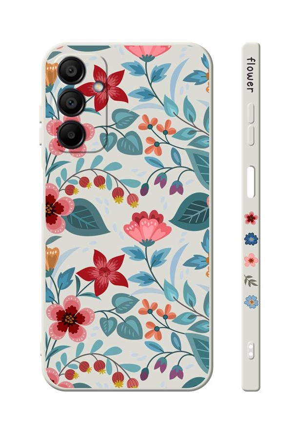 Zadní kryt Design na Samsung A15 Podzimní kvítí