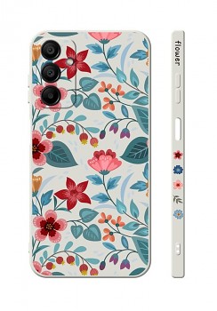 Zadní kryt Design na Samsung A15 Podzimní kvítí
