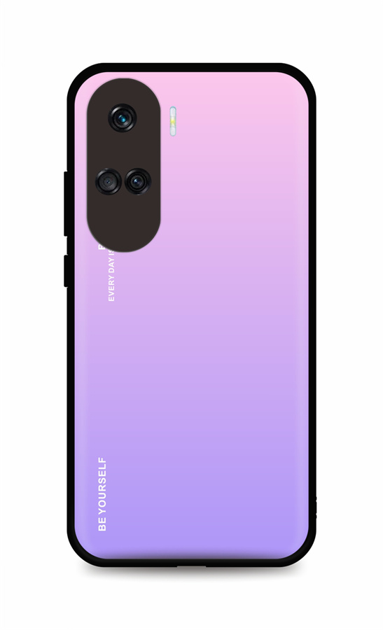 Levně Kryt TopQ LUXURY Honor 90 Lite 5G pevný duhový růžový 120731 (pouzdro neboli obal na mobil Honor 90 Lite 5G)