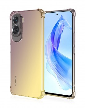 Zadní kryt na Honor 90 Lite 5G Shock duhový purpurovo-žlutý 