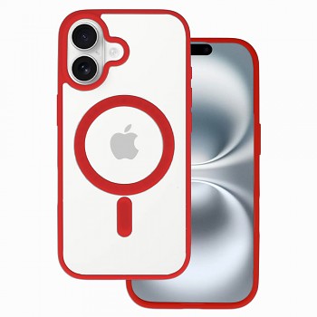 Zadní kryt Acrylic Color Magsafe pro iPhone 17 red