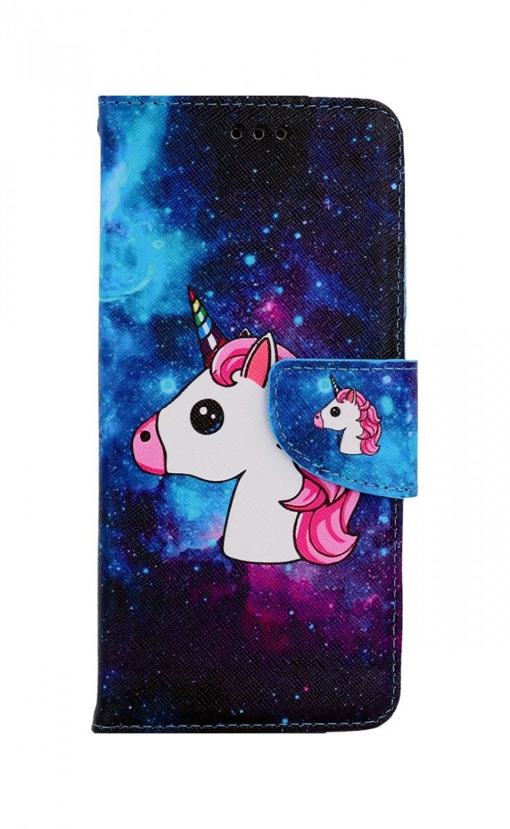 Knížkové pouzdro na Realme 8 5G Space Unicorn