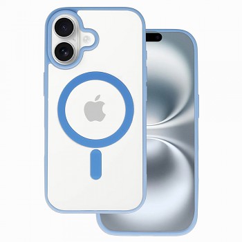 Zadní kryt Acrylic Color Magsafe pro iPhone 17 light blue