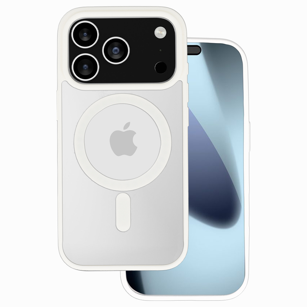 Levně Zadní kryt Acrylic Color Magsafe pro iPhone 17 Pro white
