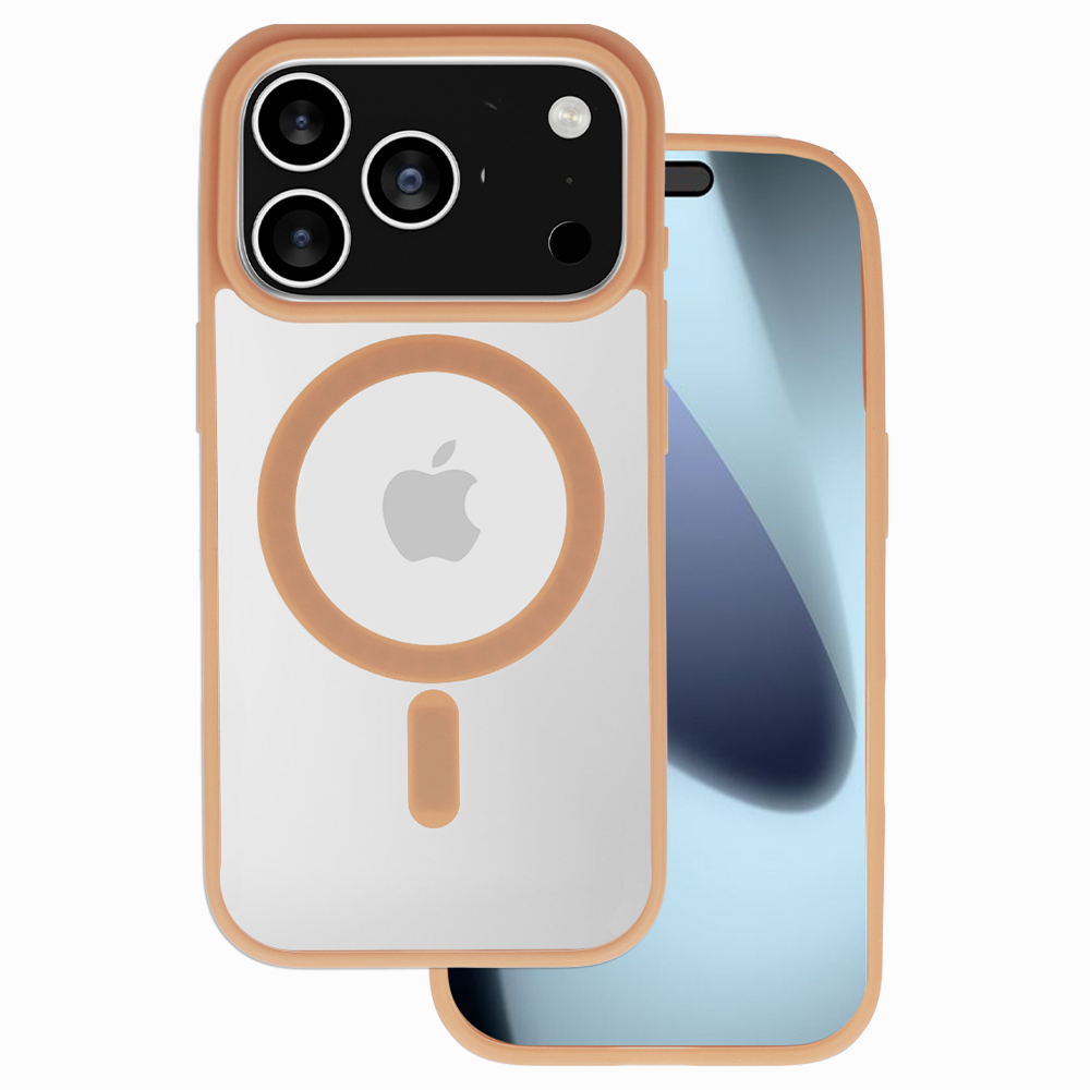 Zadní kryt Acrylic Color Magsafe pro iPhone 17 Pro desert titanium