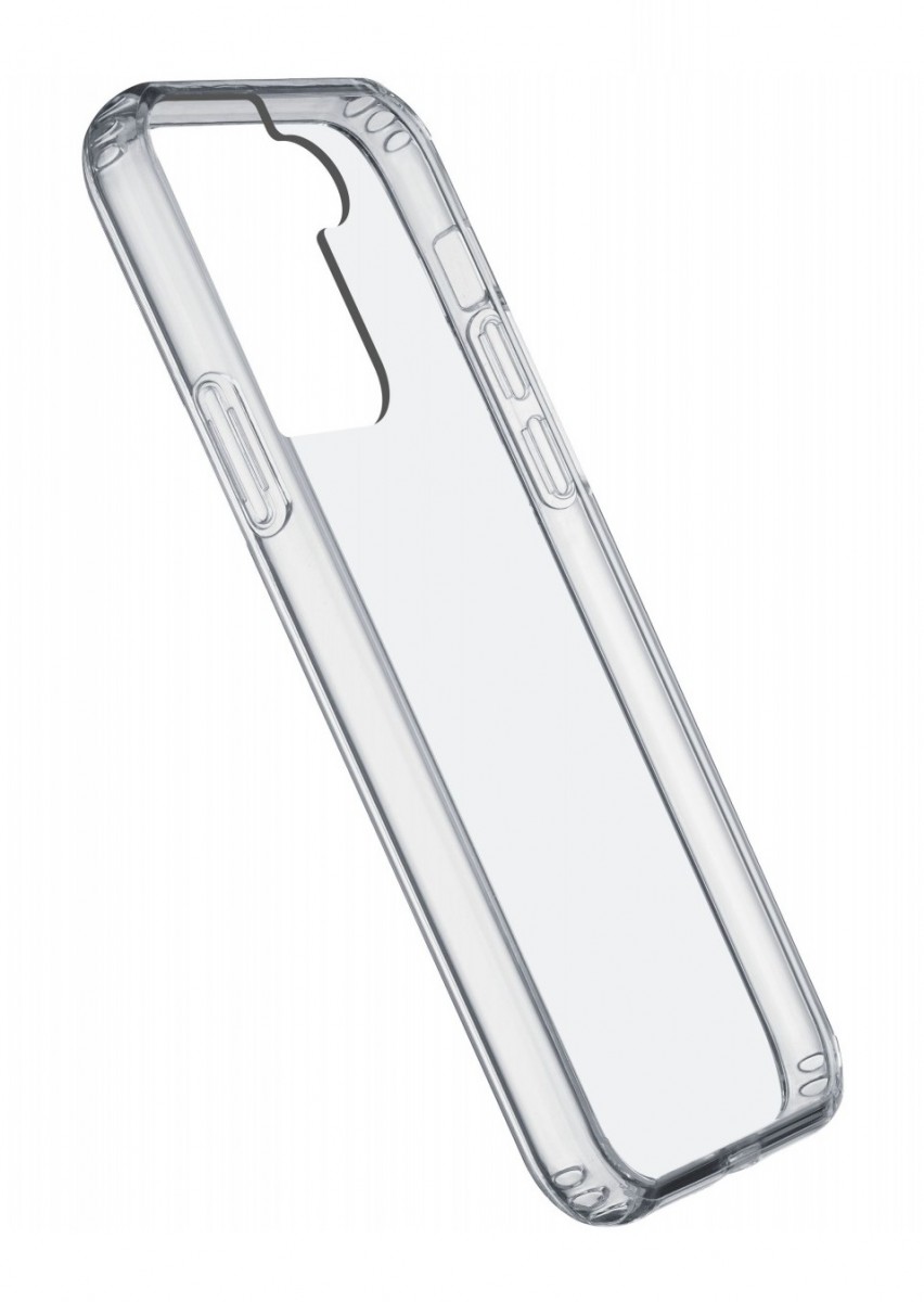 Zadní pevný kryt Super Clear Hybrid na Samsung S21 průhledný