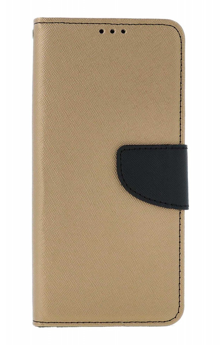 Levně Pouzdro TopQ Xiaomi Redmi 13C knížkové zlaté 130874 (kryt neboli obal Xiaomi Redmi 13C)