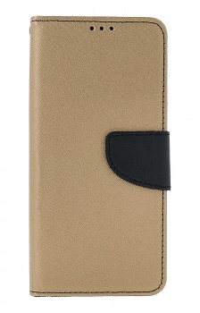 Knížkové pouzdro na Xiaomi Redmi 13C zlaté