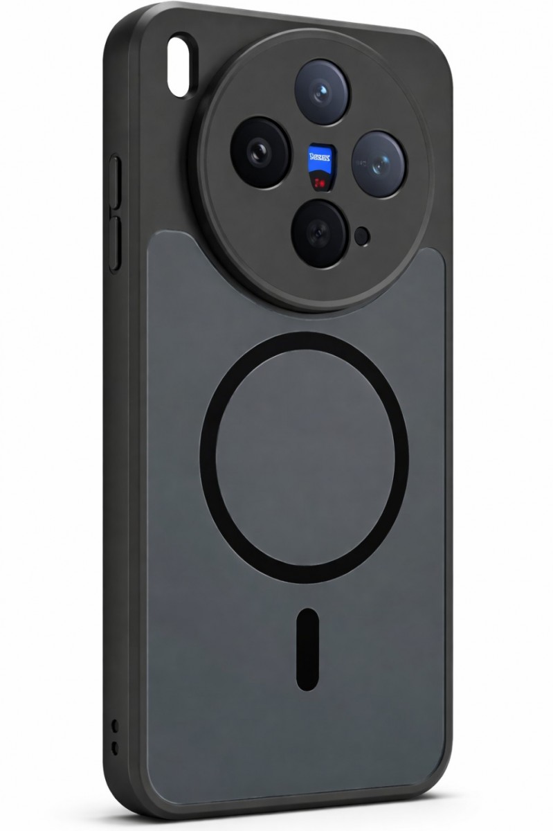 Levně Kryt Full Matte Mag Cover pro Vivo X300 černý