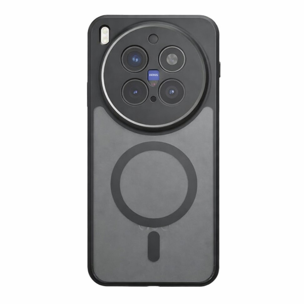 Levně Kryt Full Matte Mag Cover pro Vivo X300 Pro černý