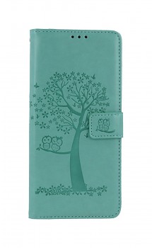 Knížkové pouzdro na Xiaomi Redmi 10C Zelený strom sovičky