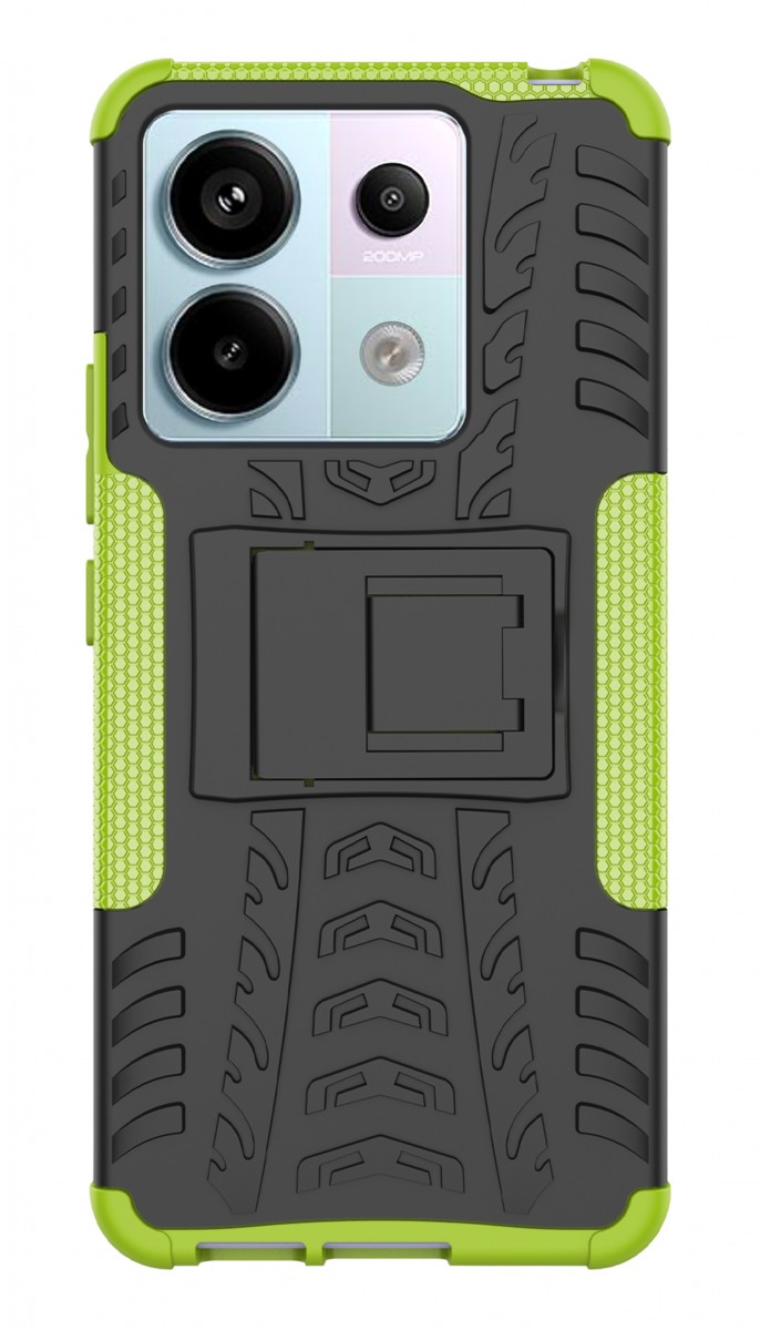 Levně Kryt TopQ Xiaomi Redmi Note 13 Pro 5G ultra odolný zelený 121016 (pouzdro neboli obal Xiaomi Redmi Note 13 Pro 5G)