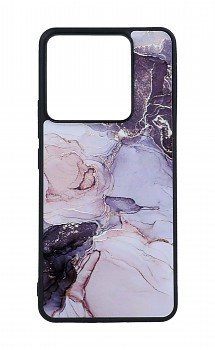 Zadní pevný kryt Marble na Xiaomi Redmi Note 13 5G Smoky Color