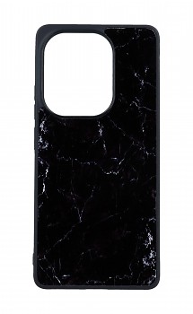 Zadní pevný kryt Marble na Xiaomi Redmi Note 13 Pro Smoky Black 