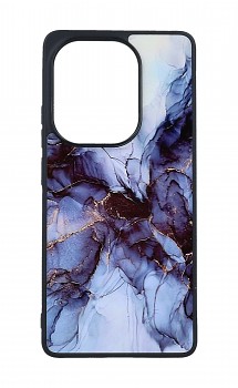 Zadní pevný kryt Marble na Xiaomi Redmi Note 13 Pro Smoky Blue