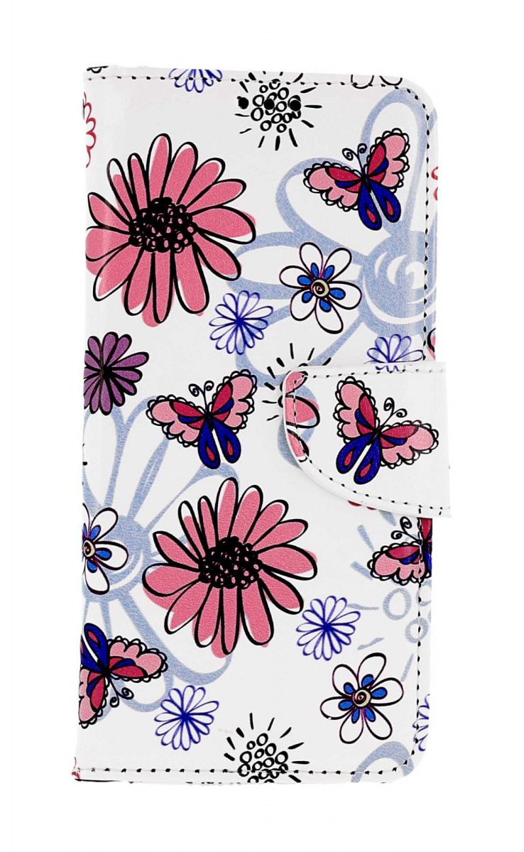 Knížkové pouzdro na Samsung A32 Flowers