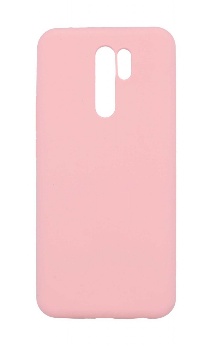 Levně Kryt TopQ Essential Xiaomi Redmi 9 růžový 91065 (pouzdro neboli obal na mobil Xiaomi Redmi 9)