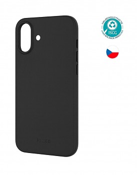TPU gelový kryt FIXED ReStory pro Apple iPhone 17, černý