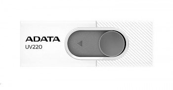 Flash disk ADATA UV220 Classic 32GB bílo-šedý