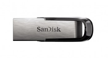 SanDisk Ultra Flair USB 3.0 Flash disk 128GB stříbrno-černý